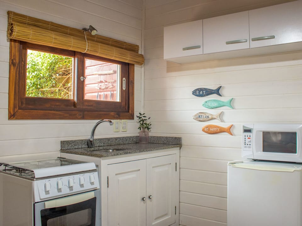 Superior Cabin | Private kitchen | Dining table