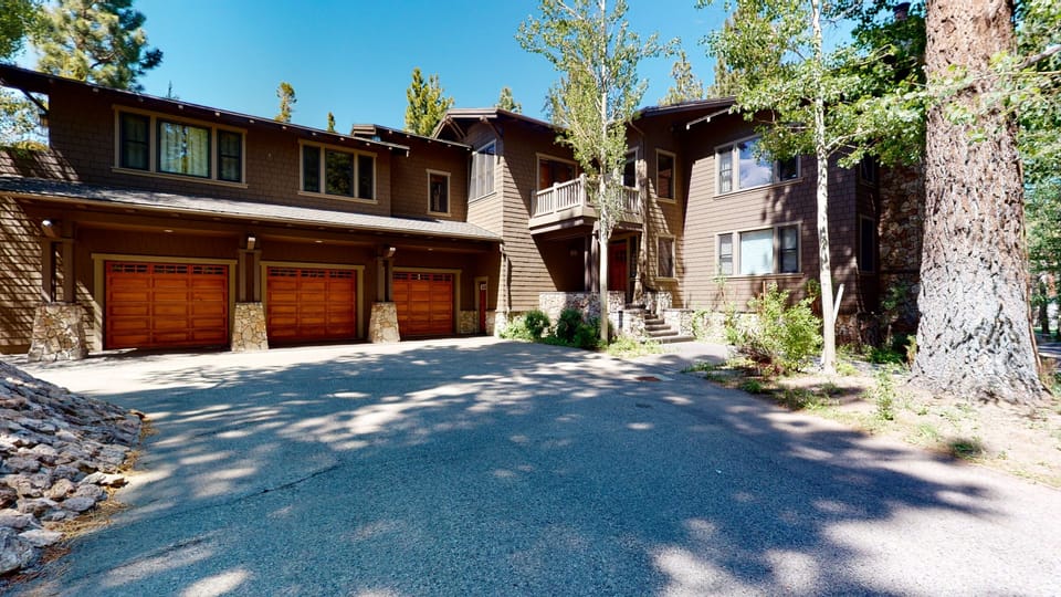 Building, House, Tree, Walkway, Path