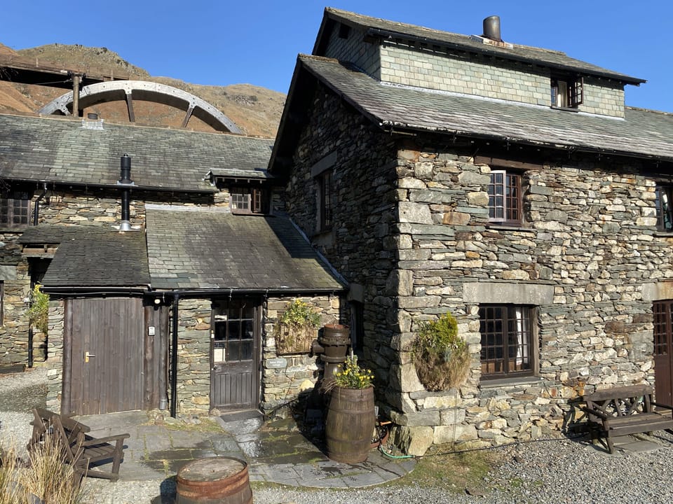 Pelton Wheel Mountain Cottage in Coppermines Valley Lake District