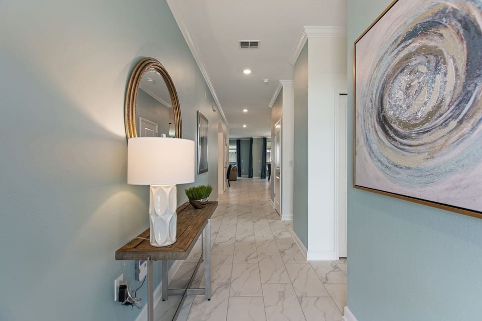 The hallway