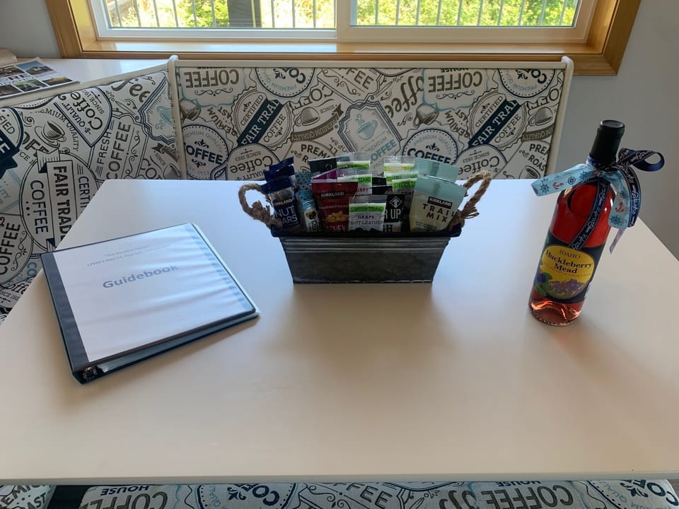 The Nautical Upper Level - Guidebook & Snacks