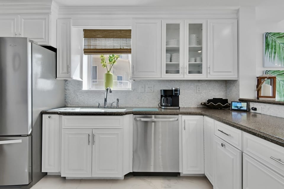 Updated and well appointed kitchen