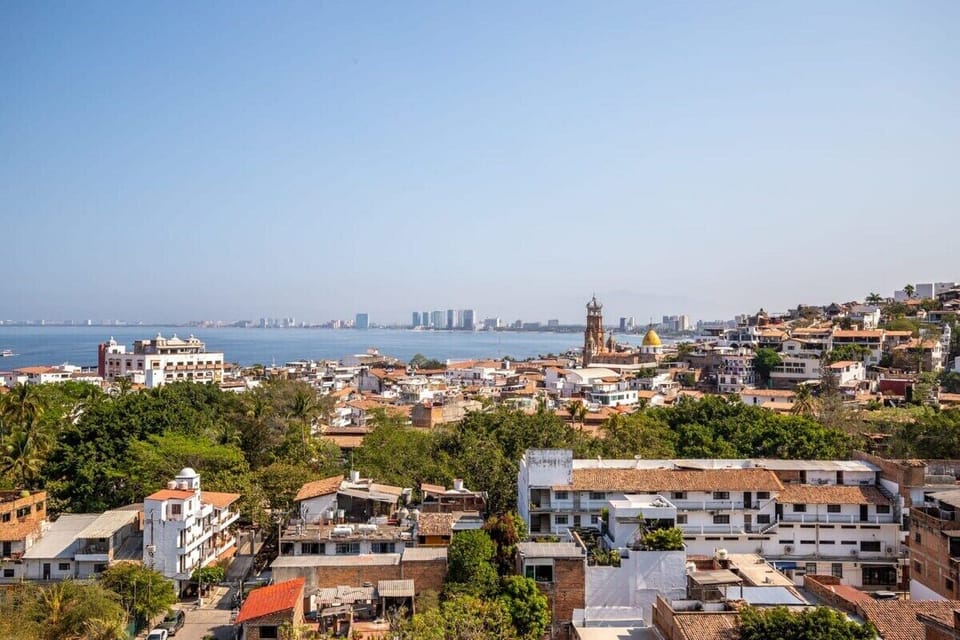 City and Ocean view