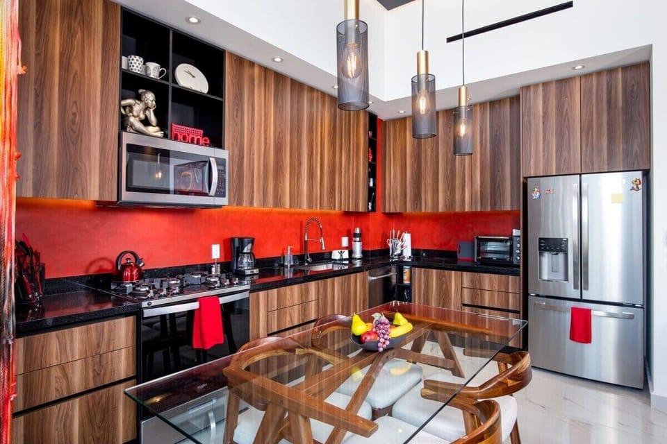 Open concept kitchen