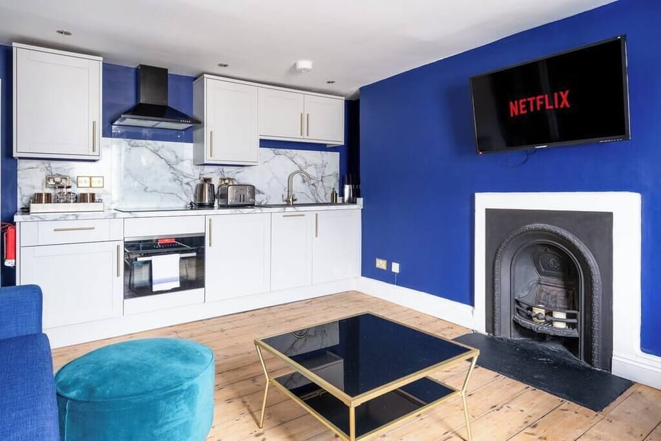 The kitchen is fully-equipped with everything you’ll need for your stay, including: hob, oven, dishwasher, fridge, freezer, kettle and toaster. 