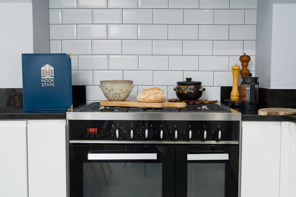  Two ovens for cooking ease