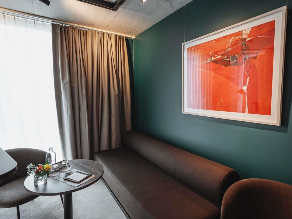 Junior Suite, 1 King Bed with Sofa bed (Lounge) | Minibar, individually decorated, soundproofing, free WiFi