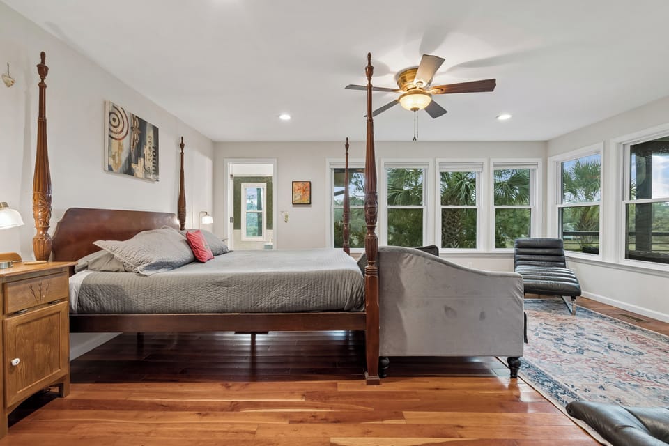 First Floor King Master Suite