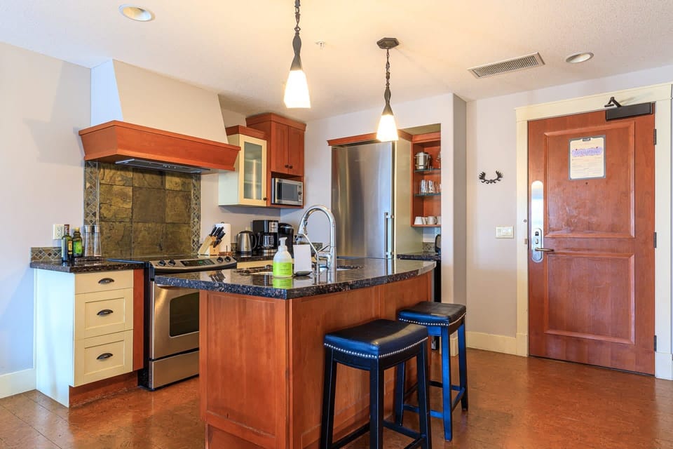 Enjoy a bite to eat at the breakfast bar