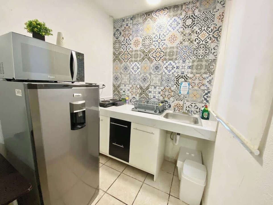 Cocineta equipada con lo básico