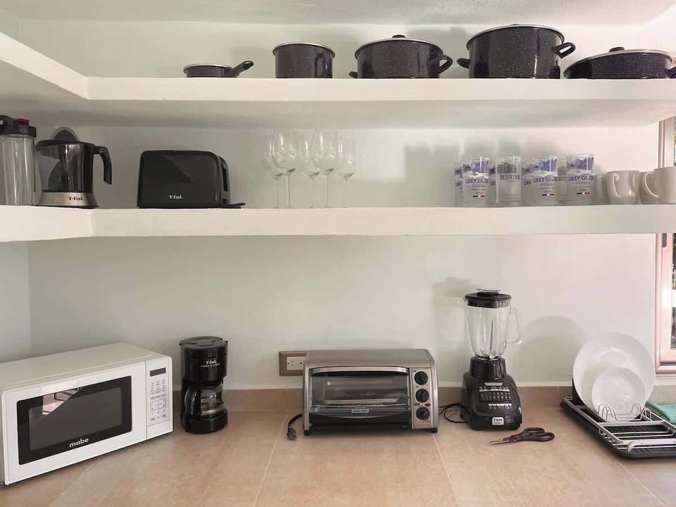 Cocina totalmente equipada con lo básico