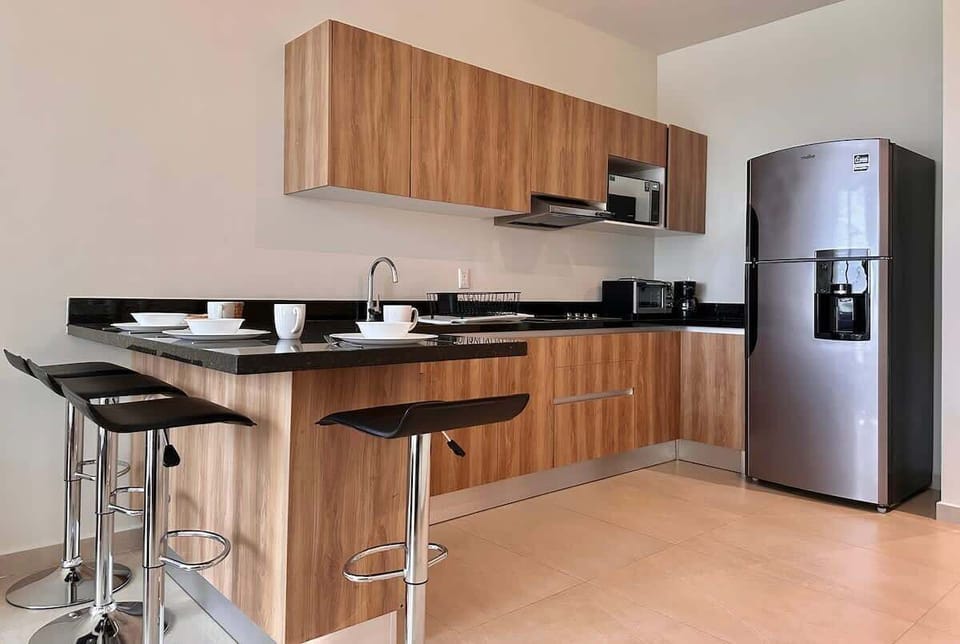 Cocina totalmente equipada.