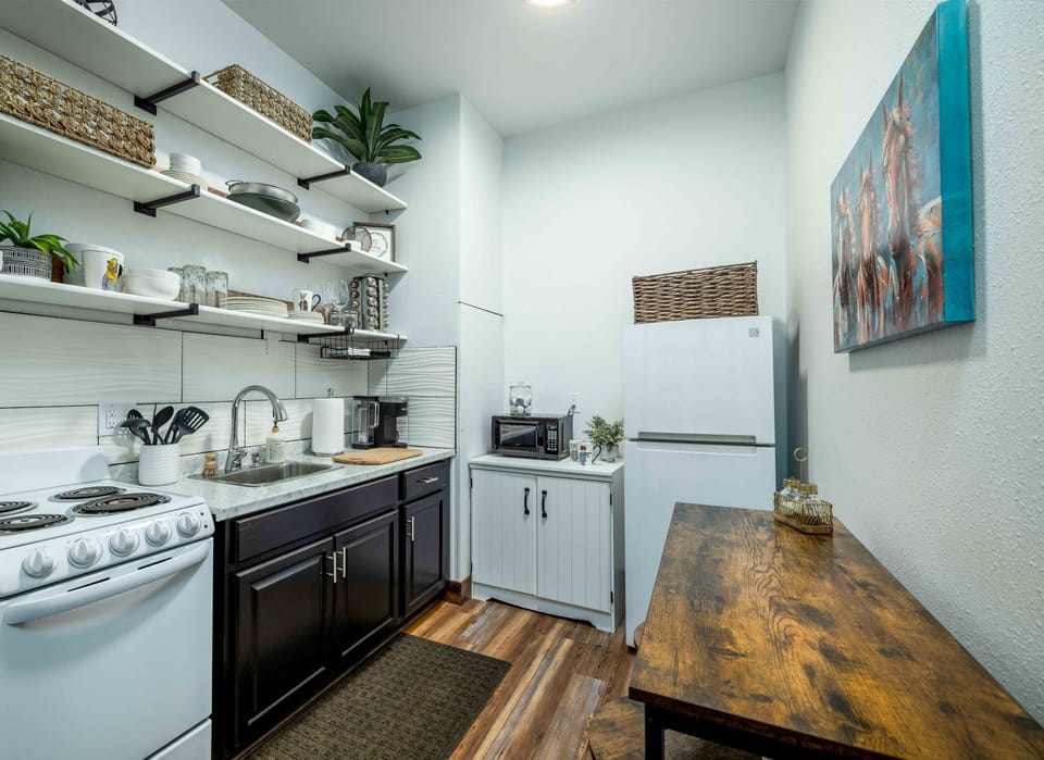 Eclectic vacation rental design