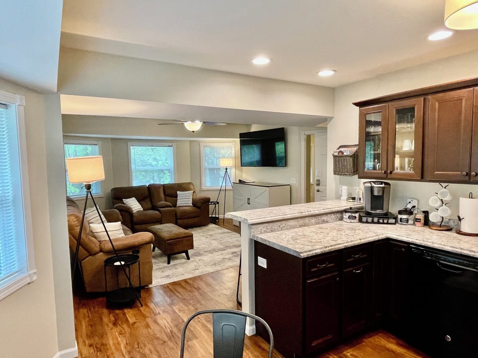 Open concept living room/kitchen #2!