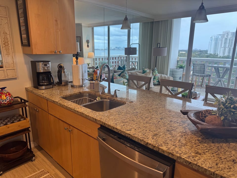 View from the kitchen.