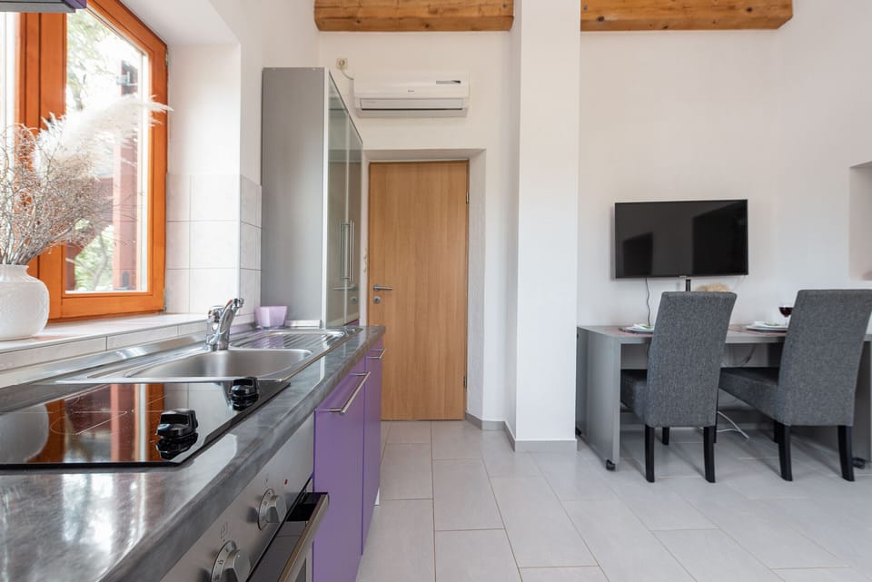 Villa, 3 Bedrooms, Private Pool, Sea View | Private kitchen | Microwave, oven, dishwasher, coffee/tea maker