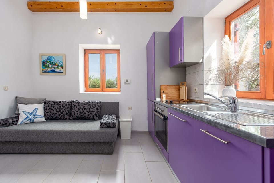 Villa, 3 Bedrooms, Private Pool, Sea View | Private kitchen | Microwave, oven, dishwasher, coffee/tea maker