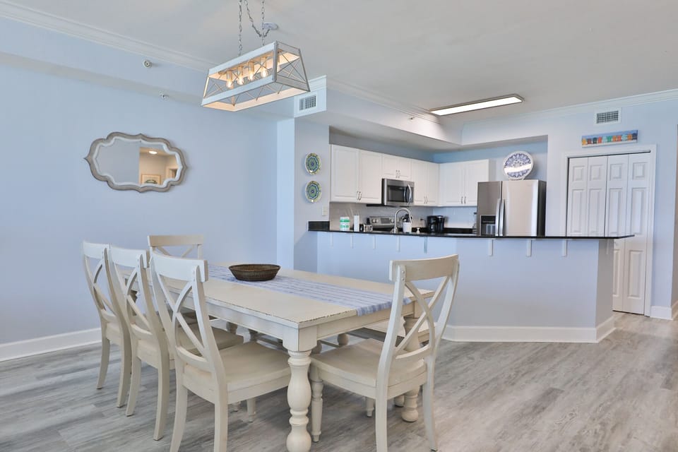 Dining table.