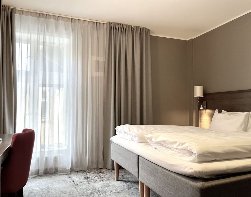 Budget Double Room | Desk, blackout drapes, WiFi (free), bed sheets