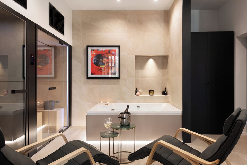 Open Suite Deluxe con SPA | Premium bedding, down comforters, minibar, in-room safe
