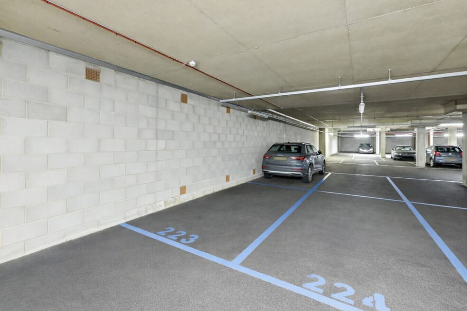 The apartment comes with an allocated parking space in the secure underground car park.