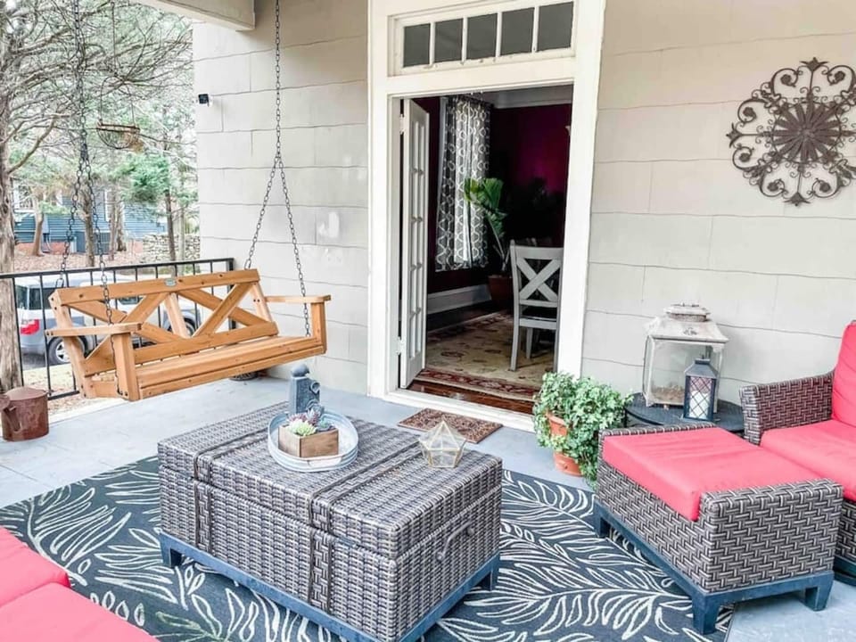 Enjoy the summer nights on this patio with the family.