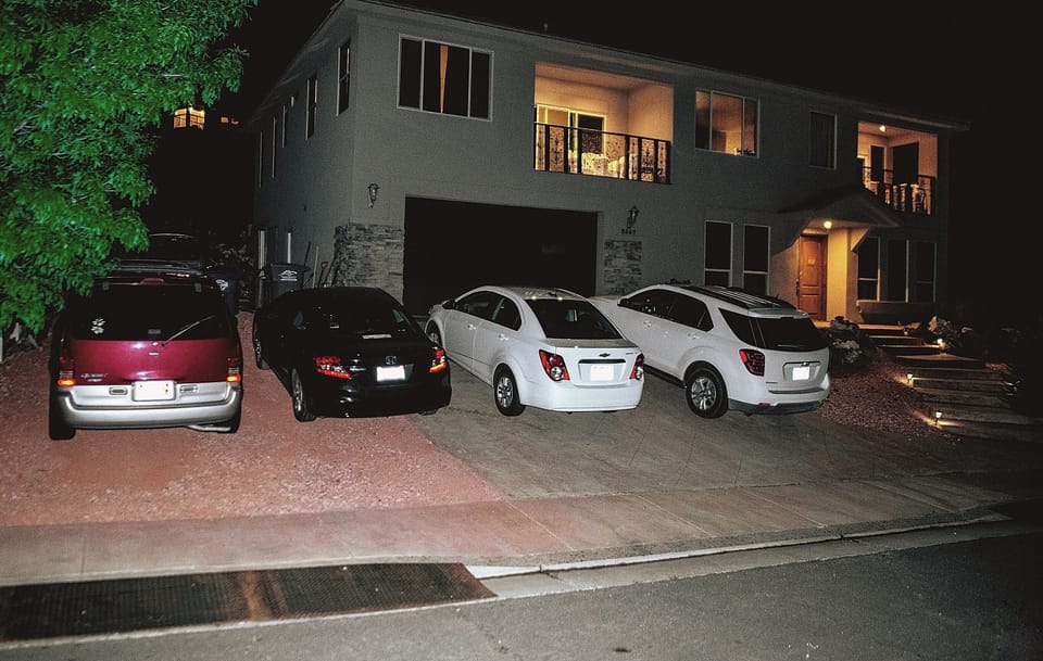 City of Hurricane Ordnance: On-Property Parking Area [Spacing as shown]