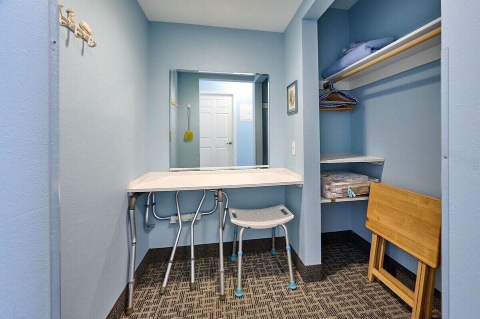 Extra closet space