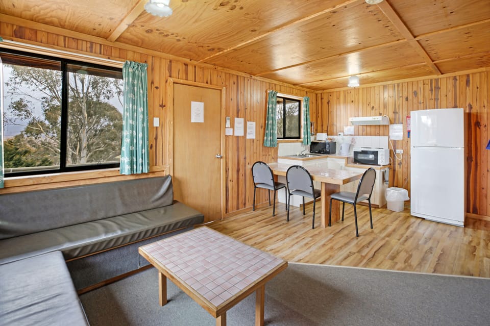 Classic Cabin, Non Smoking, Mountain View | Blackout drapes, free WiFi, bed sheets