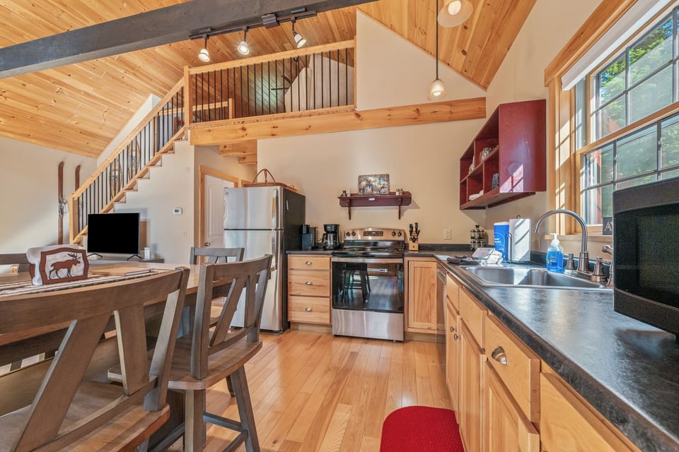 Fully equipped kitchen
