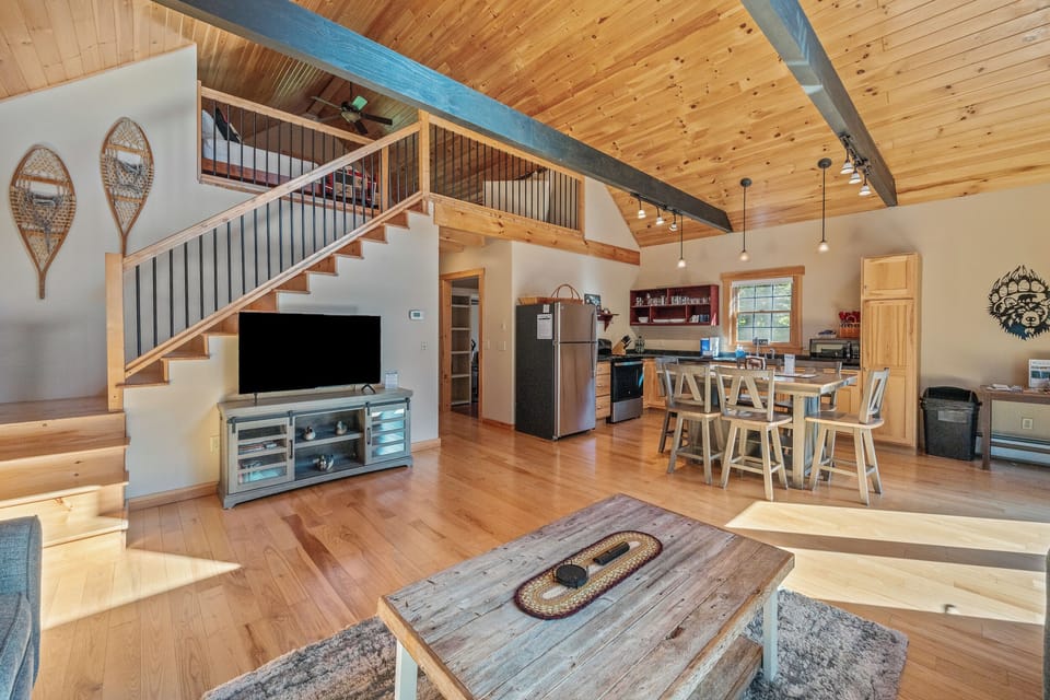 Spacious main floor area