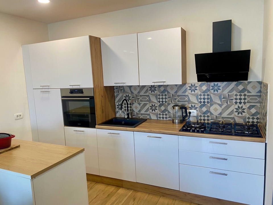 Apartment (Two Bedroom Apartment with Terrace) | Private kitchen | Fridge