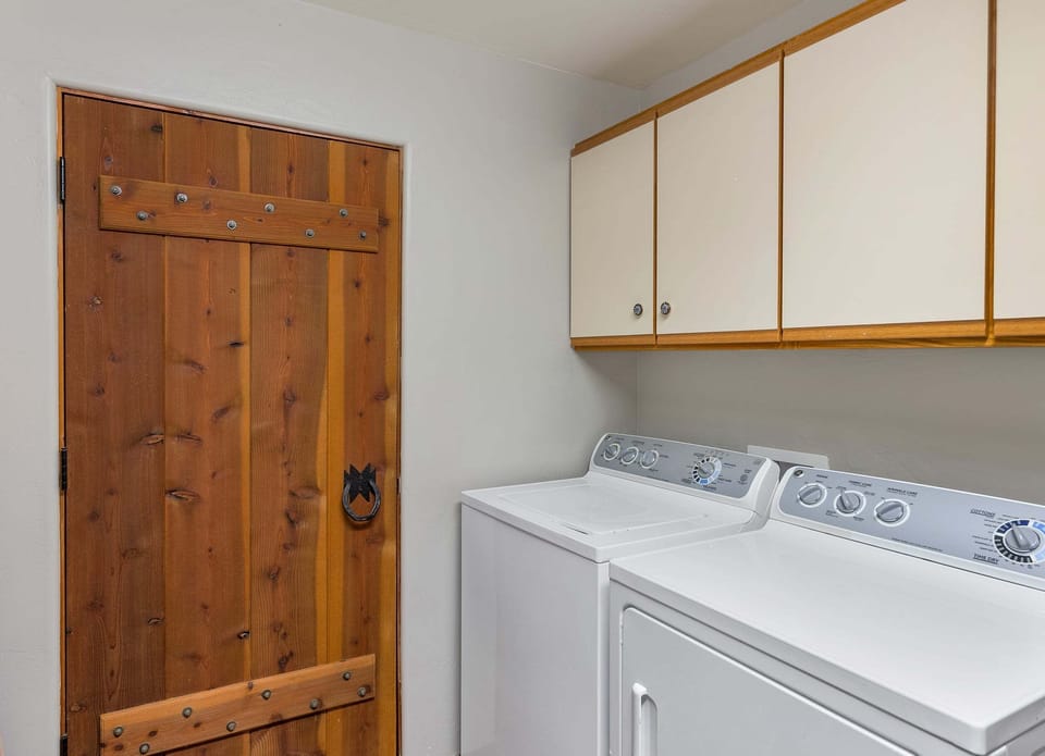 Full size washer and dryer