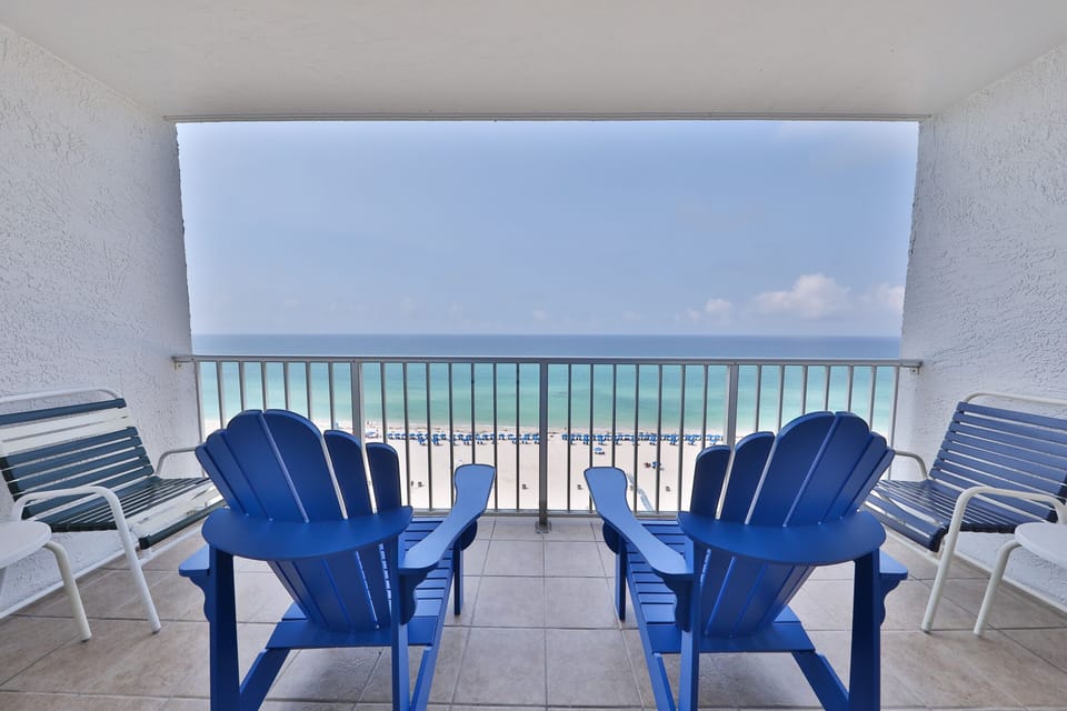 Private balcony.