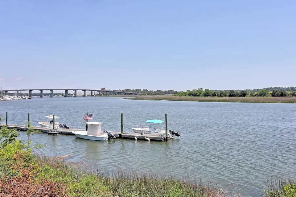The home is only roughly 15 minutes away from Tybee Island. 