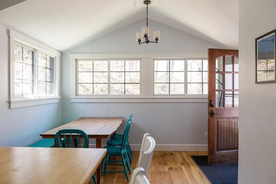 Kitchen Dining Area and Side Entrance