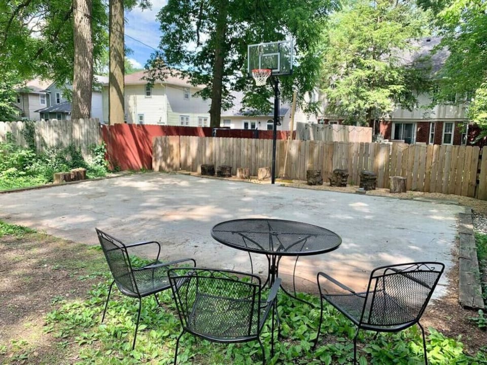 Backyard Basketball Court