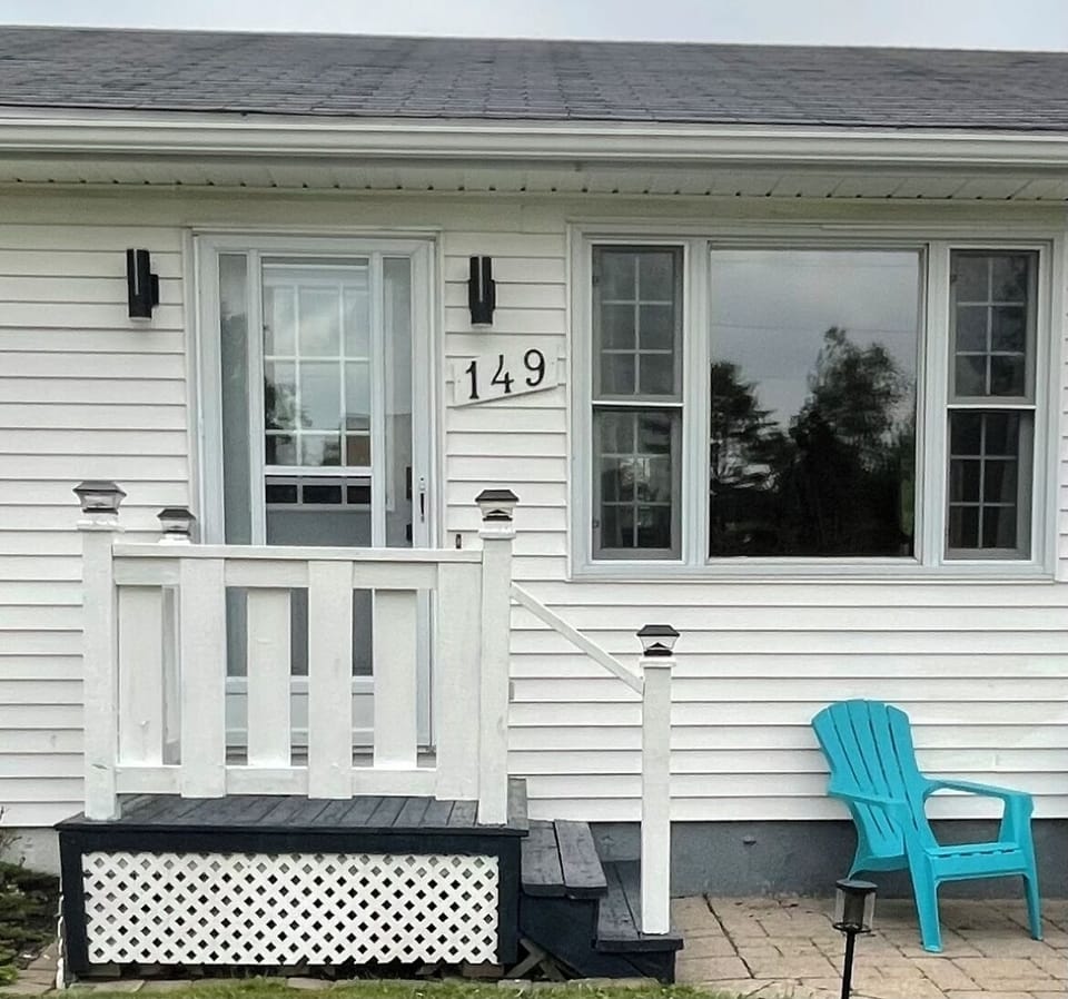 Only 3 steps to enter our vacation home