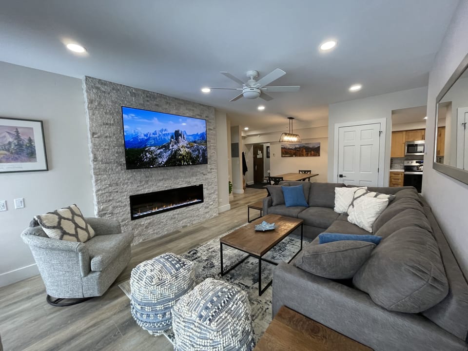 Plenty of room to relax with family and friends.