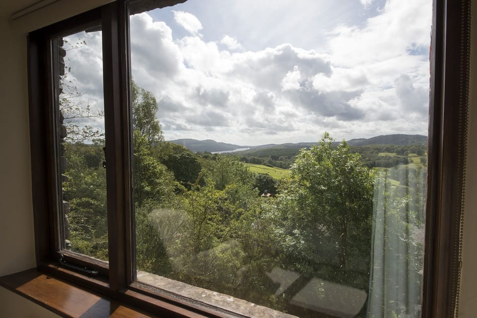 Lake views of Windmere from Tower Cottage