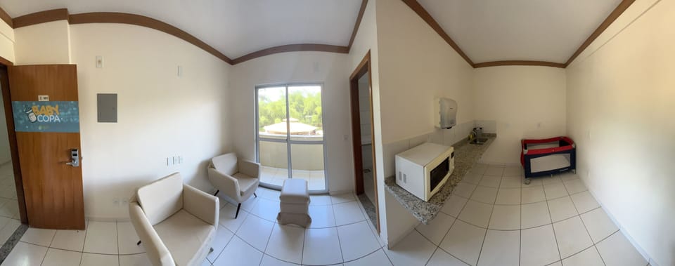 Classic Triple Room, 1 Bedroom, Non Smoking, Pool View | Terrace/patio