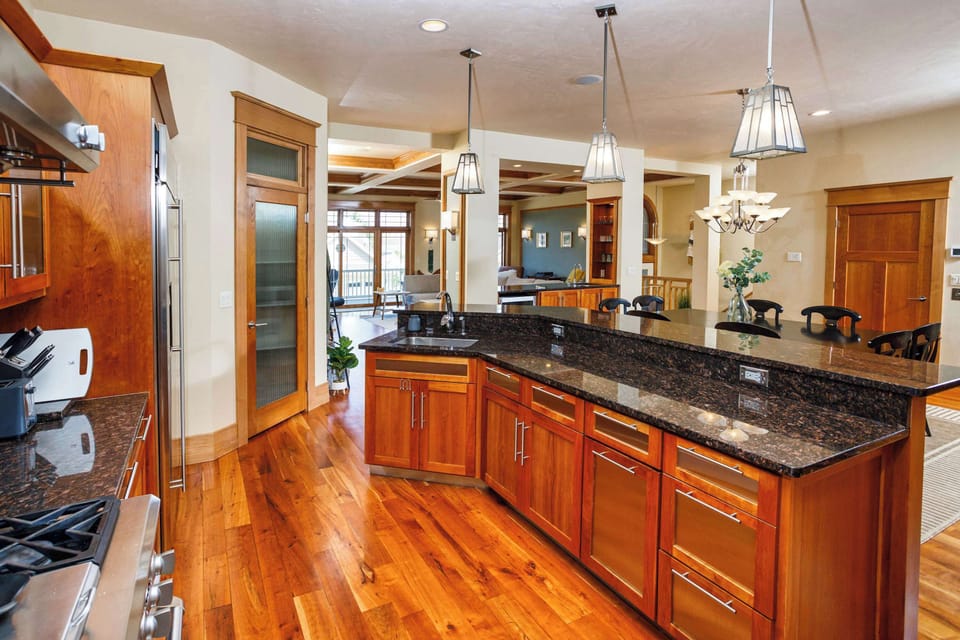 Plenty of counter space to prepare meals and entertain