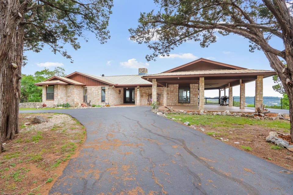 Inviting entrance as you approach the home.