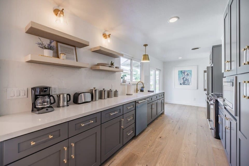 Perfect spot for cooking and serving