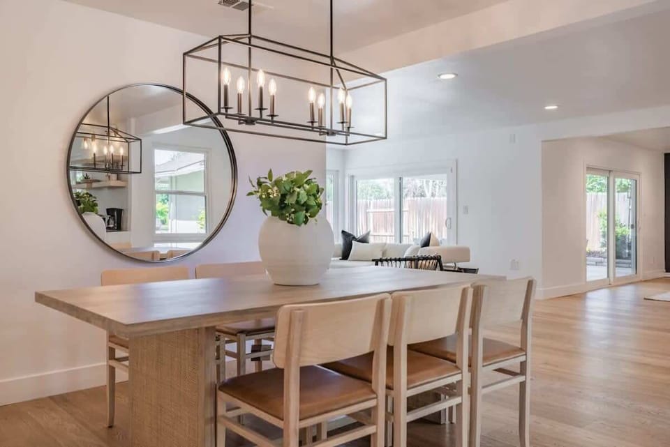 Perfect spot for family dinner or casual meals