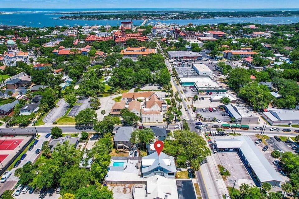 We are located right in the heart of Downtown St. Augustine on the famous King Street