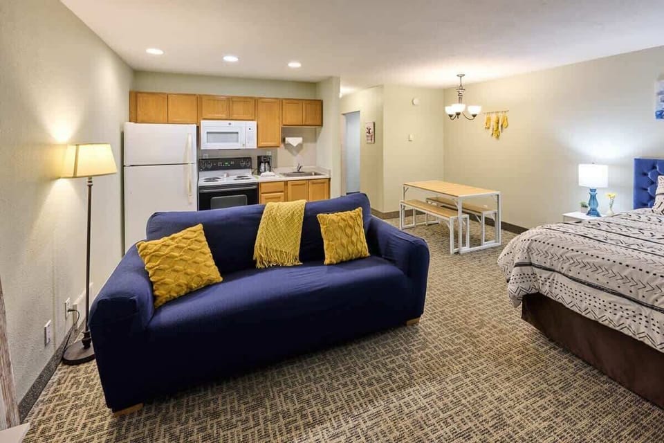 Sleeper sofa provides additional sleeping space