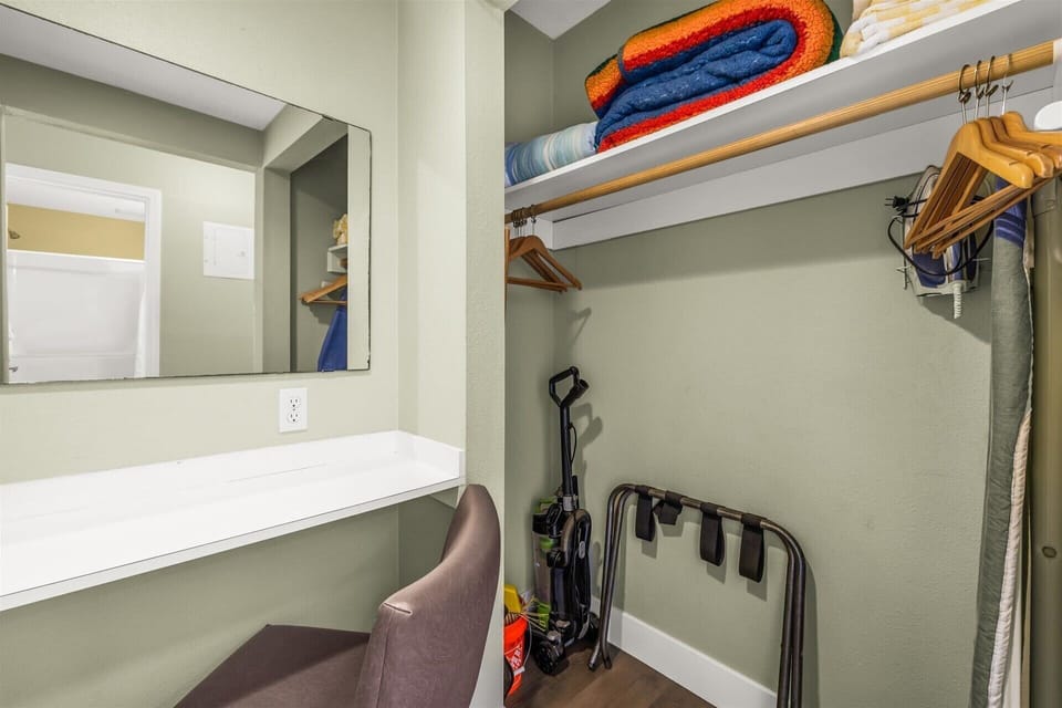 Extra room to get ready