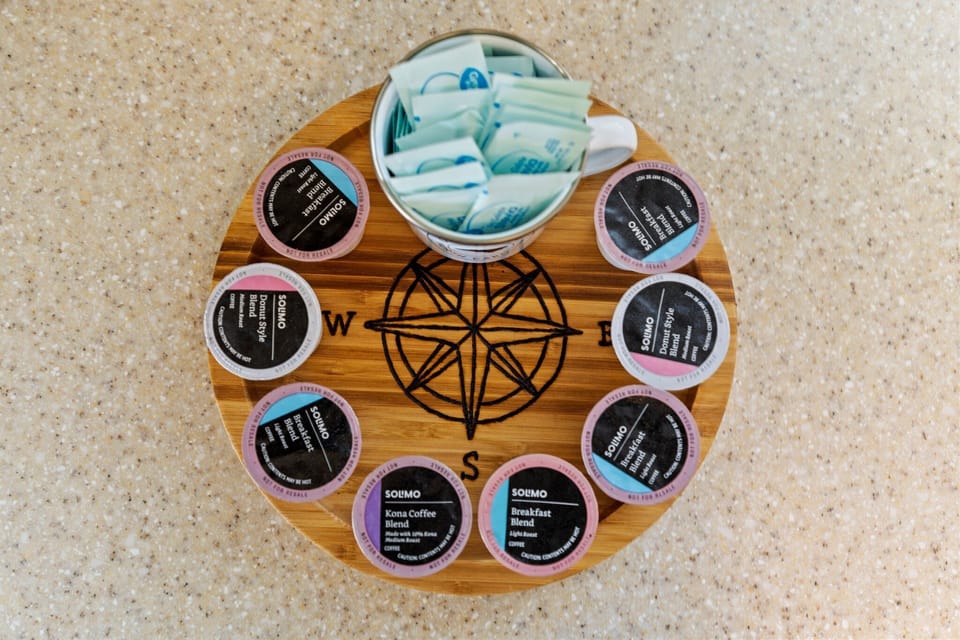 Complimentary coffee 
