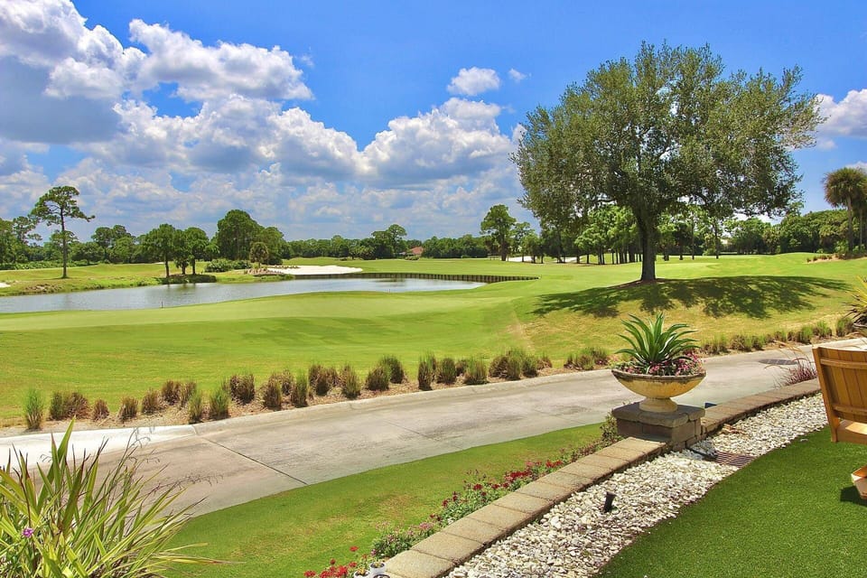 The Beautiful Greens of PGA Golf Club…